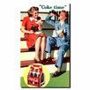 Trademark Global Coca Cola Coke Time Stretched Canvas Art