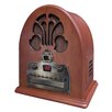 Crosley Old-fashioned Cathedral in Paprika CD / Radio