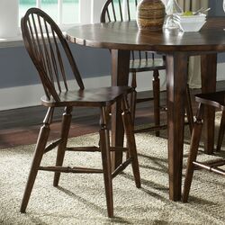 Liberty Furniture Cabin Fever Formal Dining Sawhorse Barstool in ...