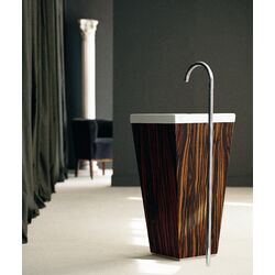 WS Bath Collections Linea Single Free Standing 35.4