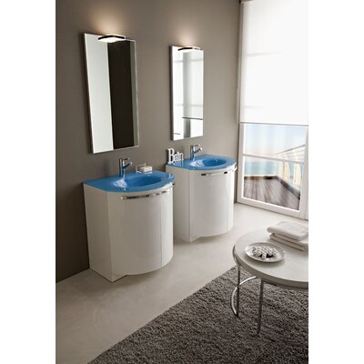 Acquaviva Archeda II 27.5 Single Curved Bathroom Vanity