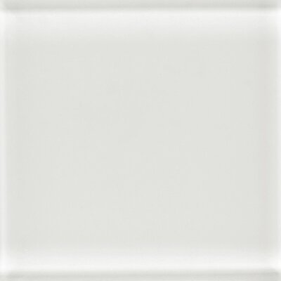 Daltile Glass reflections 4-1/4 in. x 4-1/4 in. White Ice Glass Wall Tile GR13441P