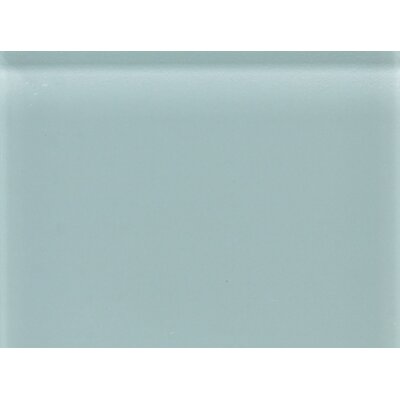 Glass Reflections 11 1/2 x 15 1/2 Frosted Random Interlocking Accent in Whisper Green