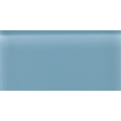 Daltile GR11361P Blue Lagoon Glass Reflections Glass Reflections Wall Tile, Blue Lagoon, 3 x 6 gr11361p