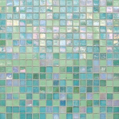 Daltile CL70-1212MS1P St. Thomas City Lights City Lights Glass Mosaic Mesh Mounted Tile, St. Thomas CL70-1212MS1P