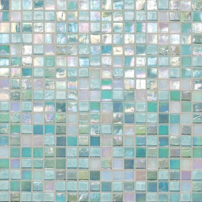 Daltile CL71-1212PM1P South Beach City Lights City Lights Glass Mosaic Paper Face Tile, South Beach CL71-1212PM1P