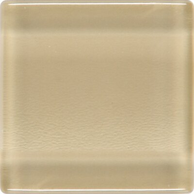 Daltile Isis Creampuff 12 in. x 12 in. Glass Mosaic Wall Tile IS1211MS1P