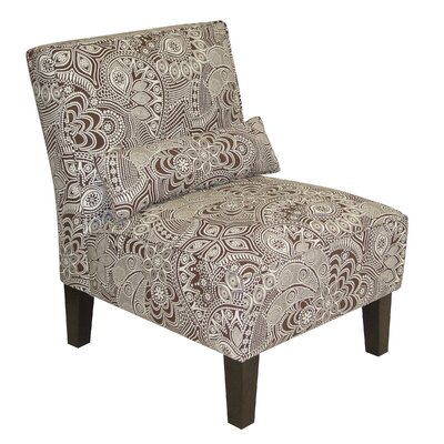 Armless Chairs on 306 Skyline Furniture Armless Accent Chair In Morocco Chocolate 877
