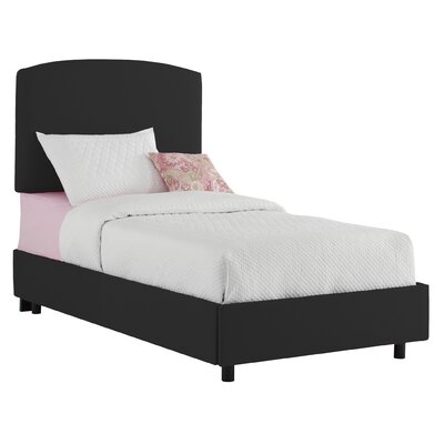 Upholstered Bed Size: Full, Finish: Black