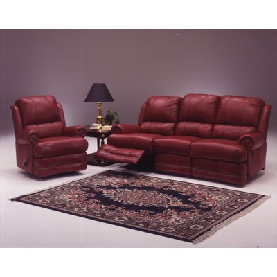 Morgan 4 Seat Sofa Leather Living Room Set