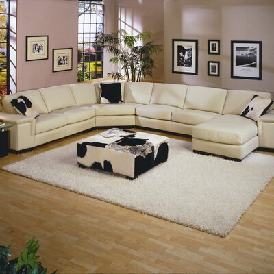 Mercedes Leather Sectional