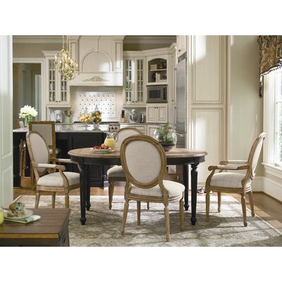 Great Furniture Deals on Universal Furniture Great Rooms Low Country Louis 5 Piece Dining Table