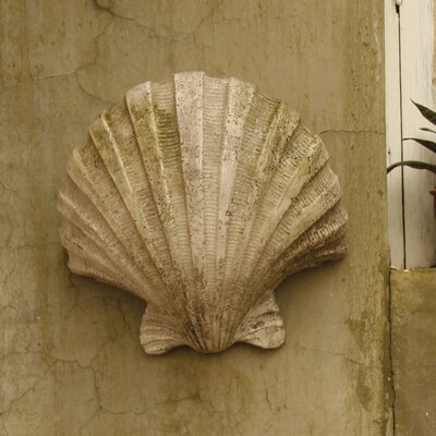 Kenroy Home Giant Clam Shell Statue | Wayfair