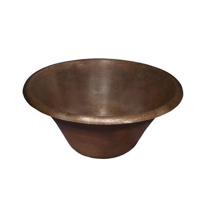 Native Trails Cazo Hand Hammered Copper Bathroom Sink