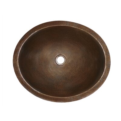 Native Trails Classic Hand Hammered Bathroom Sink