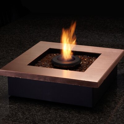 Zen Table Top Fireplace Finish: Copper