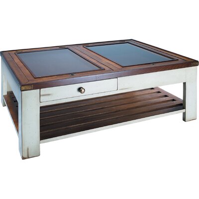 Authentic Models Gallery Shadow Box Coffee Table-Ivory