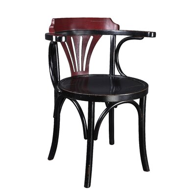 Authentic Models MF045 Navy Chair Black and Red
