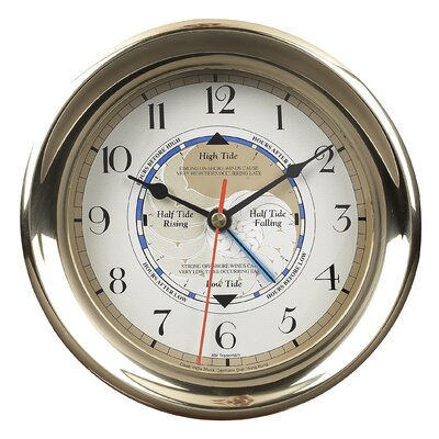  Authentic Models SC042 Captains Time Tide Clock 