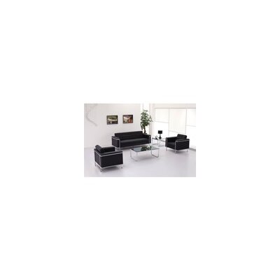 Black Leather Living Room  on Flashfurniture Hercules Lesley Leather Living Room Collection