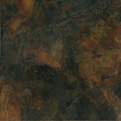 MARAZZI Imperial Slate Black 16 in. x 16 in. Ceramic Floor and Wall Tile UF4P