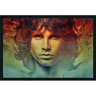 Amanti Art Wall Art, Jim Morrison Spirit Framed Textured Art