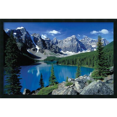Amanti Art Moraine Lake Banff Framed Print