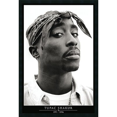 Amanti Art Tupac Amerikaz Most Wanted Framed Print