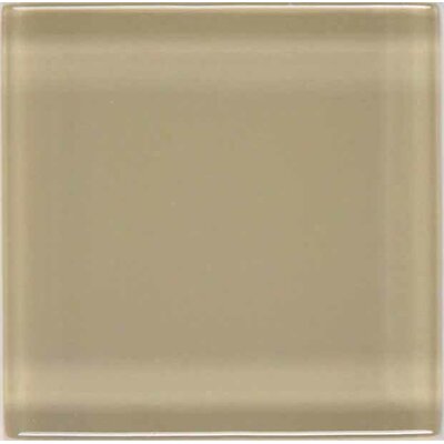 Legacy Glass 1 x 1 Solid Mosaic Tile in Willow