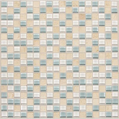 American Olean 12-in x 12-in Legacy Glass Arctic Blend Glass Wall Tile LG455858MS1P