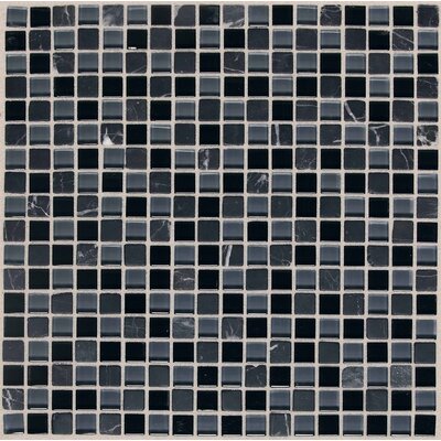 American Olean 12-in x 12-in Legacy Glass Mountain Blend Glass Wall Tile LG485858MS1P