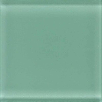 Legacy Glass 2 x 2 Solid Mosaic Tile in Palm