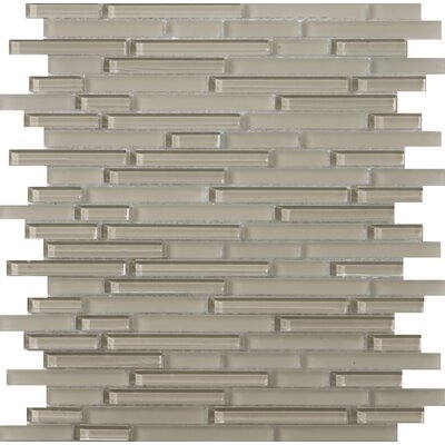 Lucente 13 x 13 Glass Mosaic in Morning Linear