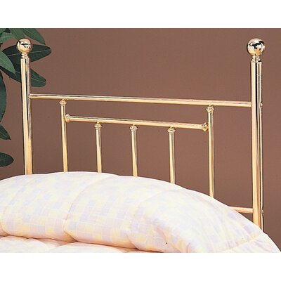 Cecil Queen Size Headboard in Gold