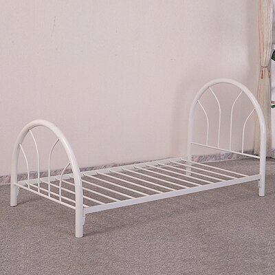 Fairbanks Twin Bed Color: White