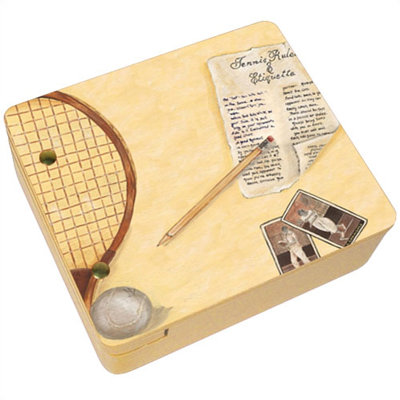 Tennis Mini Decorative Storage Box