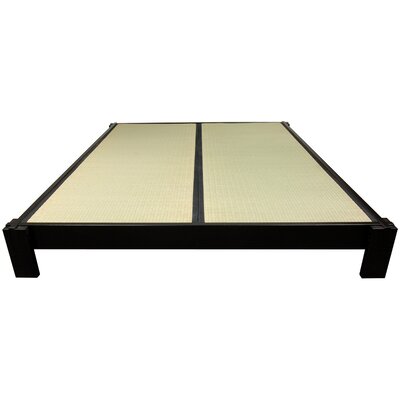 Platform Beds Furniture on Oriental Furniture Tatami Platform Bed In Black   Tatami Bed Blk