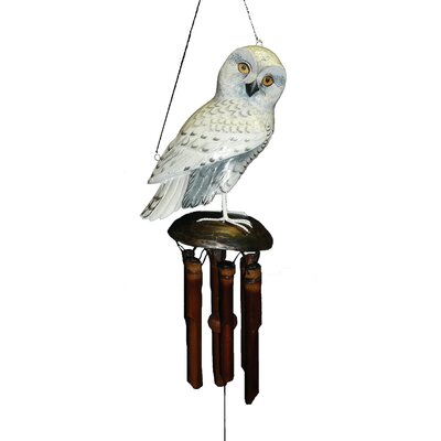 Cohasset Imports CH175SO Snowy Owl Wind Chime