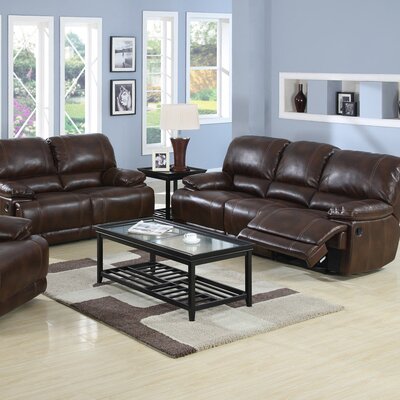 Leather Furniture South on Klaussner Furniture Darius Bonded Leather Power Reclining Sofa