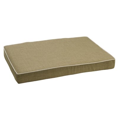 Bowsers Pet Products 11374 24 in. x 36 in. x 4 in. Isotonic Memory Foam Mattress Flax Oyster