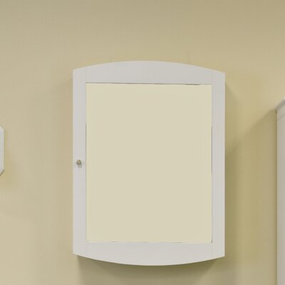 Sierra 24 Medicine Cabinet Finish: Biscuit, Mounting: Surface Mounted