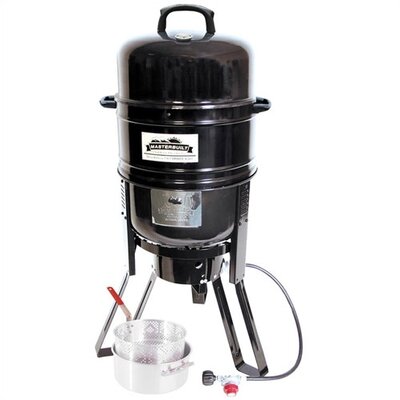 7 in 1 Charcoal / Propane Smoker and Grill