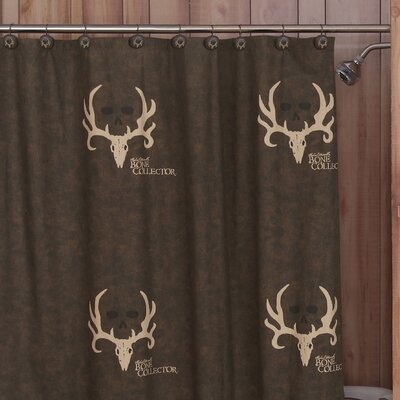 Brown Cotton Shower Curtain | Wayfair