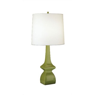 Traditional Ceramic Table Lamps on Jayne Table Lamp In Artichoke Glazed Ceramic With Ascot White Lamp