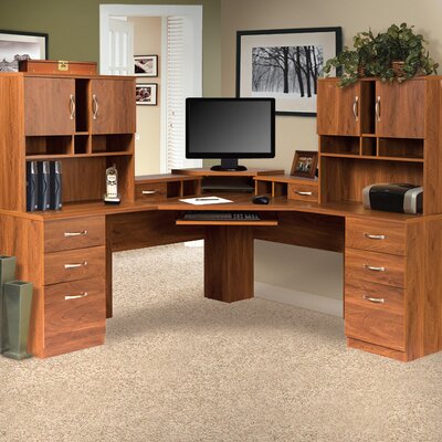 OS Home & Office Furniture Office Adaptations L-Shape Desk Office Suite
