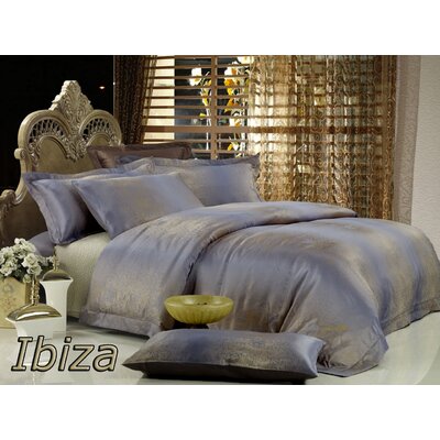 Dolce Mela Ibiza Duvet Cover Set Size: King