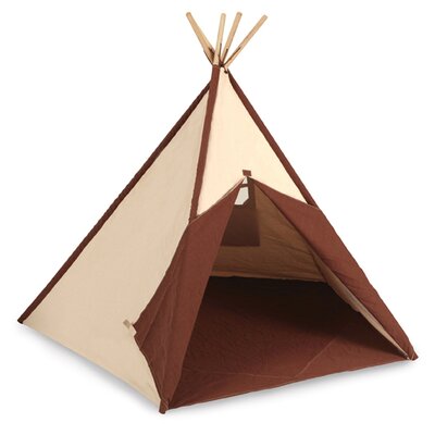 Pacific Play Tents Authentic Cotton Canvas Tee Pee Tent