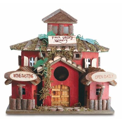 "Finch Valley Winery" Birdhouse