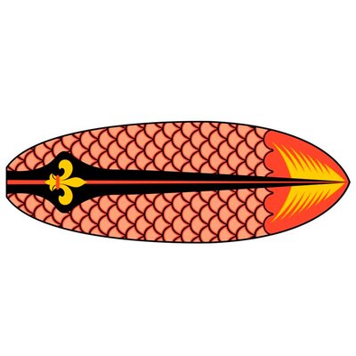 surfboard rug