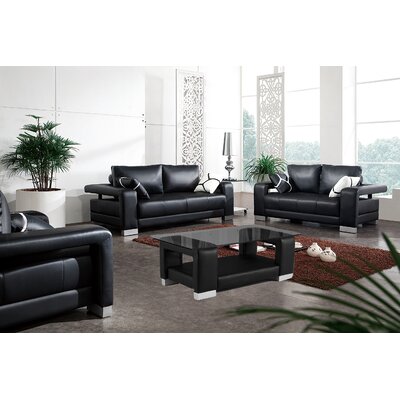 Contempo Leather Living Room Collection